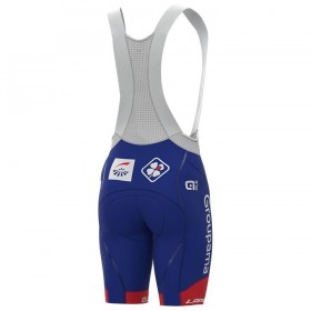 Tenue Cycliste et Cuissard à Bretelles 2021 Groupama-FDJ N001